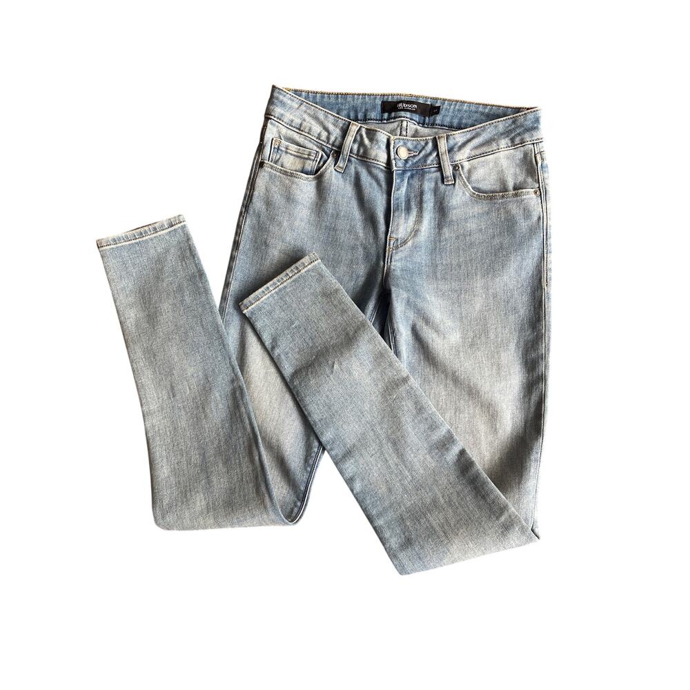 NWT Women's size 24 Hudson Krista Low Rise Super Skinny Jeans